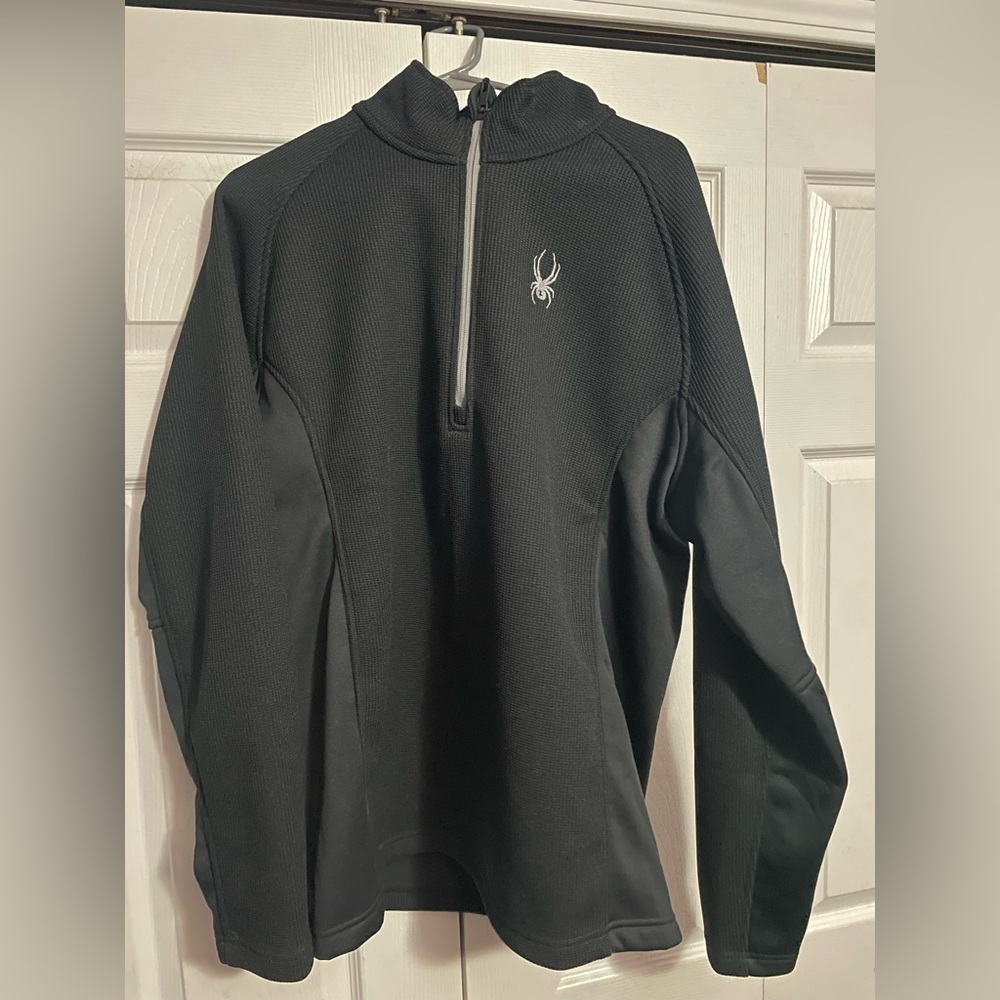 Spider Quarter Zip Black XL